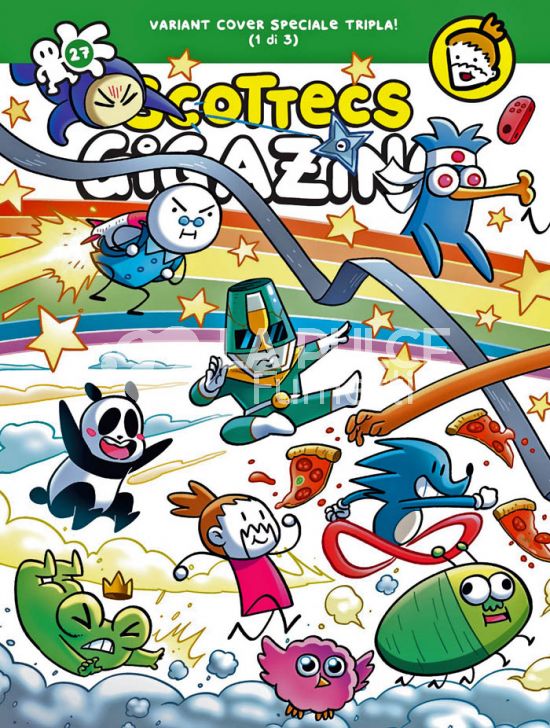 SCOTTECS GIGAZINE # 27 - VARIANT COMPONIBILE 1 (DI 3)