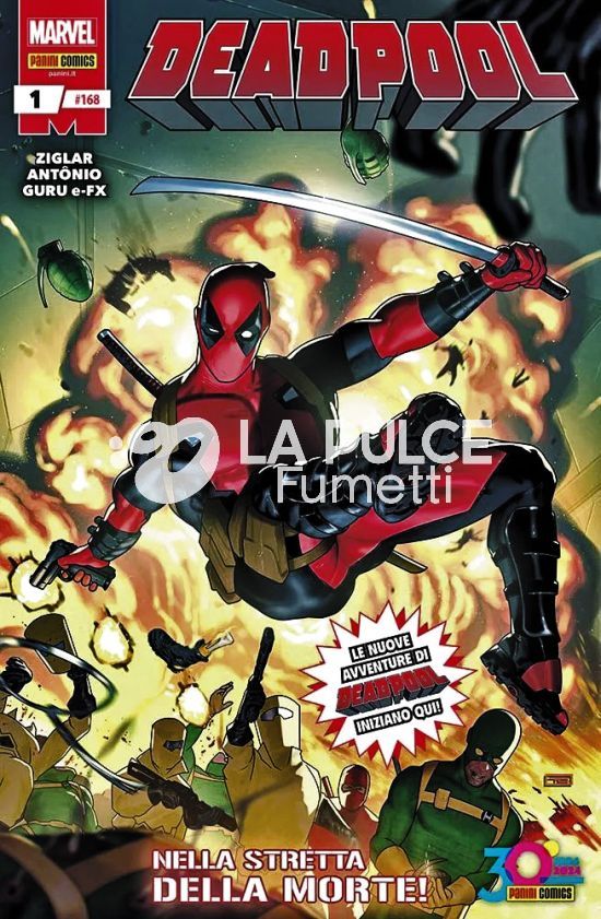 DEADPOOL 168/173 - DEADPOOL 1/6 NUOVI