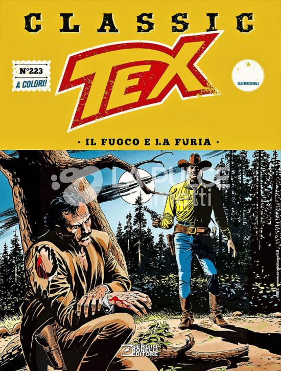 TEX CLASSIC # 223: IL FUOCO E LA FURIA