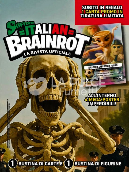 PANINI JUNIOR INIZIATIVE # 19 - BRAINROT - LA RIVISTA UFFICIALE 2