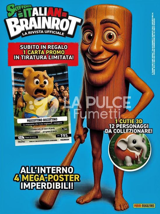 PANINI JUNIOR # 20 - BRAINROT - LA RIVISTA UFFICIALE 3