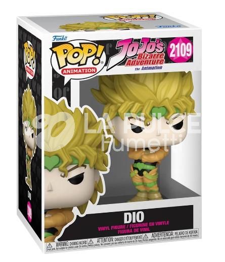 JOJO'S BIZARRE ADVENTURE THE ANIMATION: DIO BRANDO - VINYL FIGURE # 2109 - POP FUNKO ANIMATION