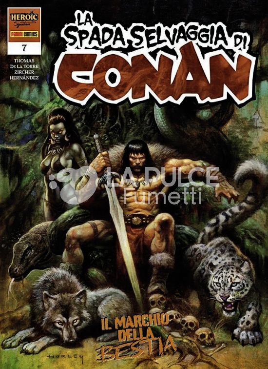 LA SPADA SELVAGGIA DI CONAN # 7