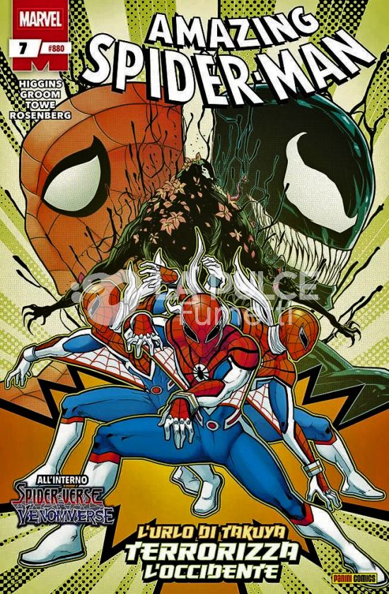 UOMO RAGNO # 880 - AMAZING SPIDER-MAN 7 - SPIDER-VERSE VS. VENOMVERSE