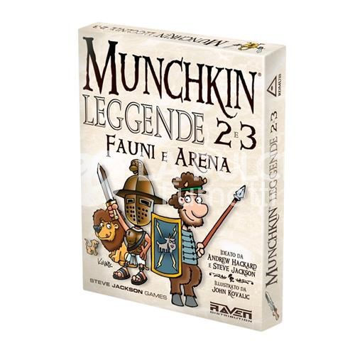 MUNCHKIN LEGGENDE 2 E 3 - FAUNI E ARENA (ESPANSIONE)