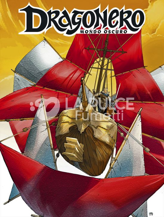 DRAGONERO #   150 - MONDO OSCURO 37 (DI 37): LA FINE DI TUTTO - VARIANT FLOCCATA