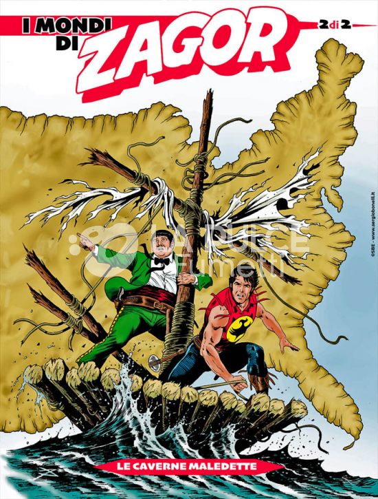 ZAGOR ALBO GIGANTE # 27 - I MONDI DI ZAGOR 2: LE CAVERNE MALEDETTE (PARTE 2 DI 2)