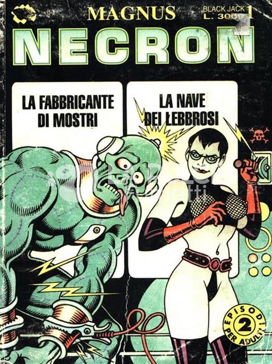 COLLANA BLACK JACK: NECRON 1/7 COMPLETA ( BLAK JACK 4 SOSTITUITO CON 7 E 8 ORIGINALI )