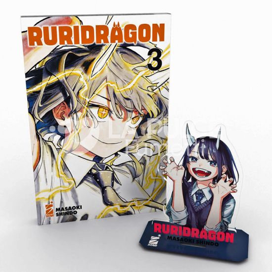 DRAGON # 332 - RURIDRAGON 3 - LIMITED EDITION + STANDEE IN ACRILICO DI RURI