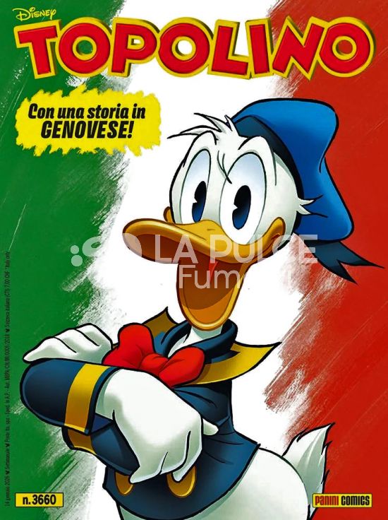 TOPOLINO LIBRETTO # 3660 - I DIALETTI - VERSIONE LIGURIA (GENOVESE)