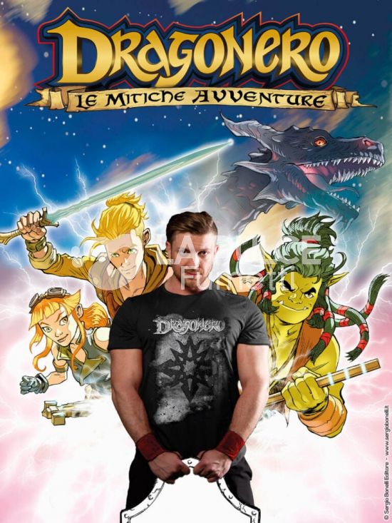 DRAGONERO ADVENTURES # 13 - DRAGONERO - LE MITICHE AVVENTURE 1: ARRIVANO GLI EROI! - VARIANT COVER MAURIZIO MERLUZZO