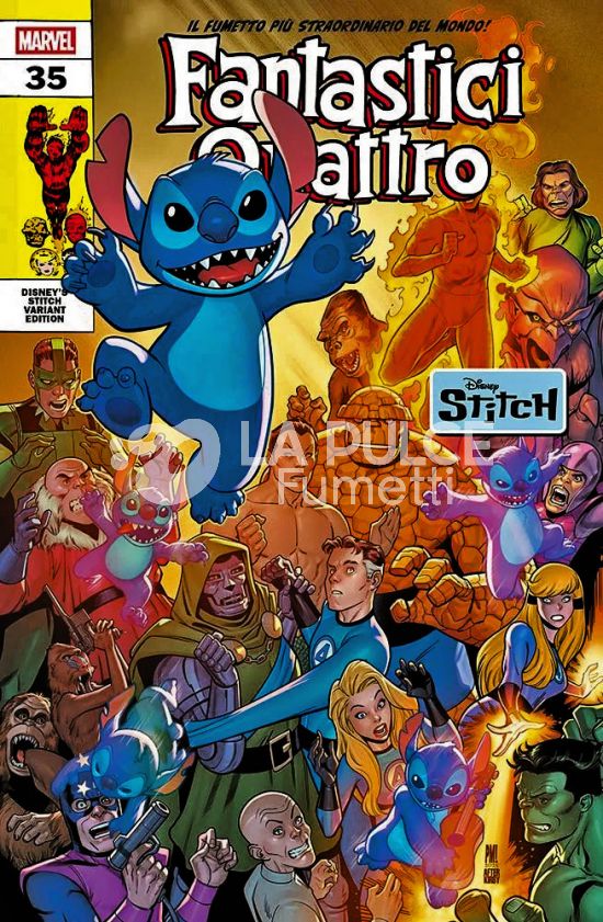 FANTASTICI QUATTRO # 469 - FANTASTICI QUATTRO 35 - UN MONDO SOTTO DESTINO - STITCH VARIANT