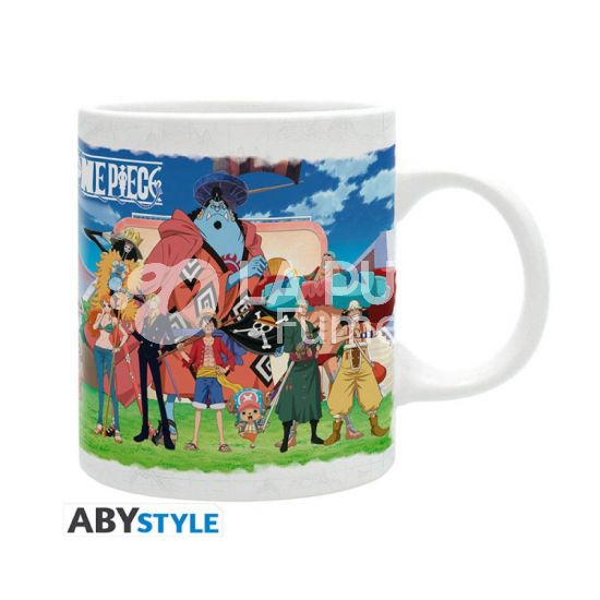 ONE PIECE CREW ON THE THOUSAND SUNNY MUG TAZZA