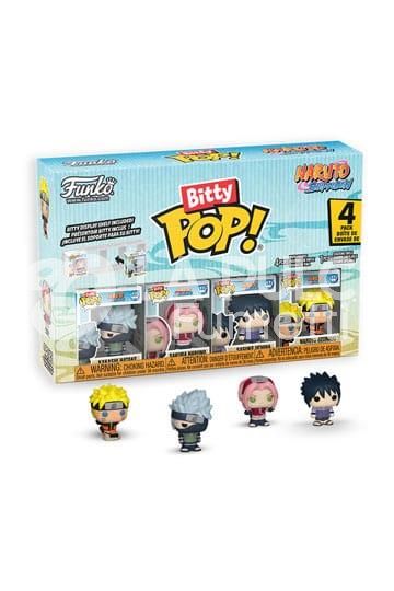 NARUTO SHIPPUDEN: TEAM 7 KAKASHI HATAKE + SAKURA HARUNO + SASUKE UCHIHA + NARUTO UZUMAKI - 4 PACK - BITTY POP