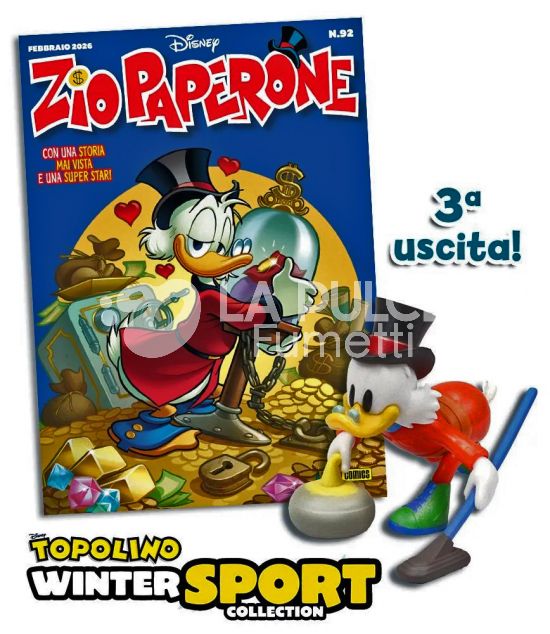ZIO PAPERONE # 96 - ZIO PAPERONE 92 + WINTER SPORT COLLECTION 3 (DI 4) - ZIO PAPERONE