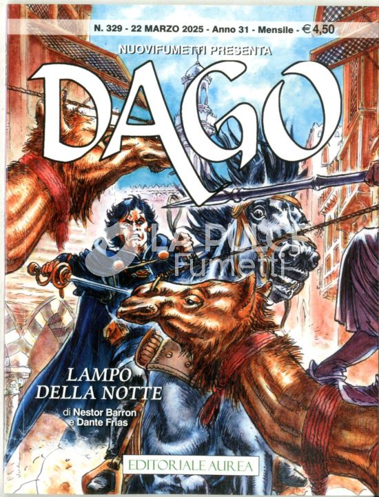 DAGO ANNO 31 # 3/329 : LAMPO NELLA NOTTE