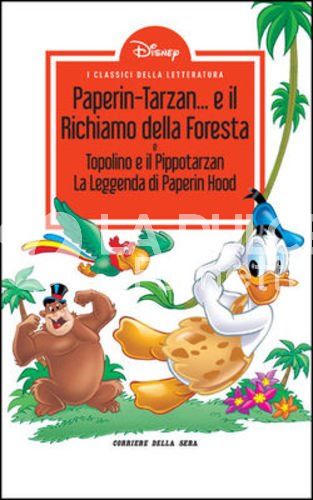 I CLASSICI DELLA LETTERATURA DISNEY - BROSSURATO # 8: PAPERIN-TARZAN E IL RICHIAMO DELLA FORESTA