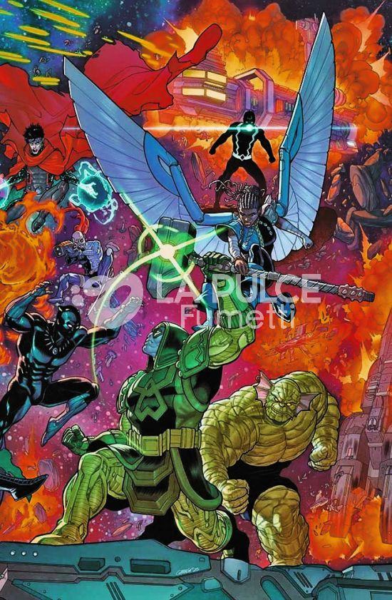 IMPERIAL # 4 - VARIANT COVER INTERLOCKING JAVIER GARRON 4 (DI 4)