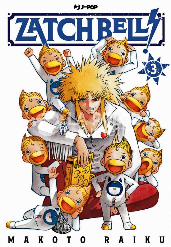 ZATCH BELL! # 3 + STICKER (1A TIRATURA) 3 (DI 16)