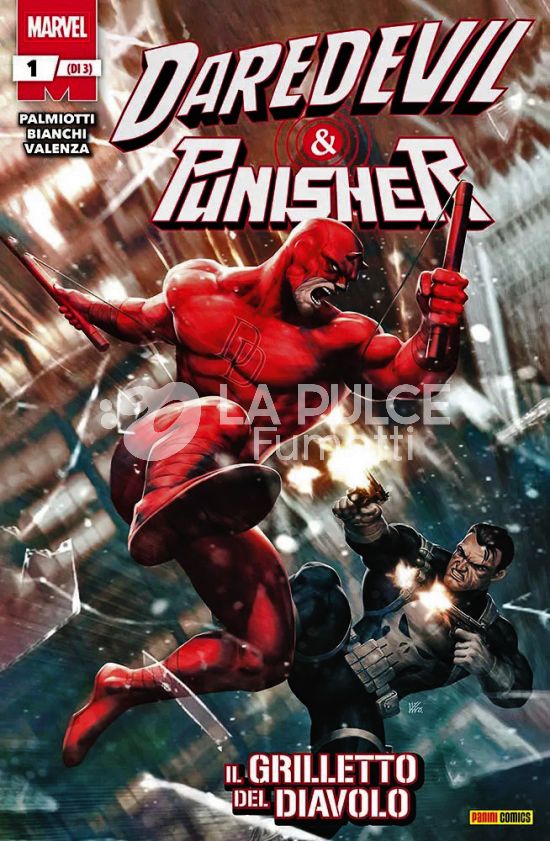 DEVIL E I CAVALIERI MARVEL # 173 - DAREDEVIL/PUNISHER: IL GRILLETTO DEL DIAVOLO 1 (DI 3)
