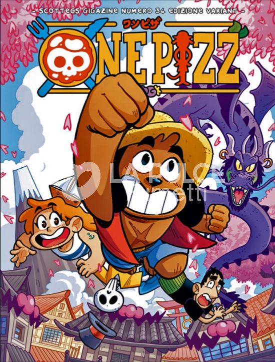 SCOTTECS GIGAZINE # 34 - VARIANT ONE PIZZ