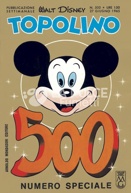 SUPER DISNEY #    59 - TOPOLINO LIBRETTO #   500 - VARIANT