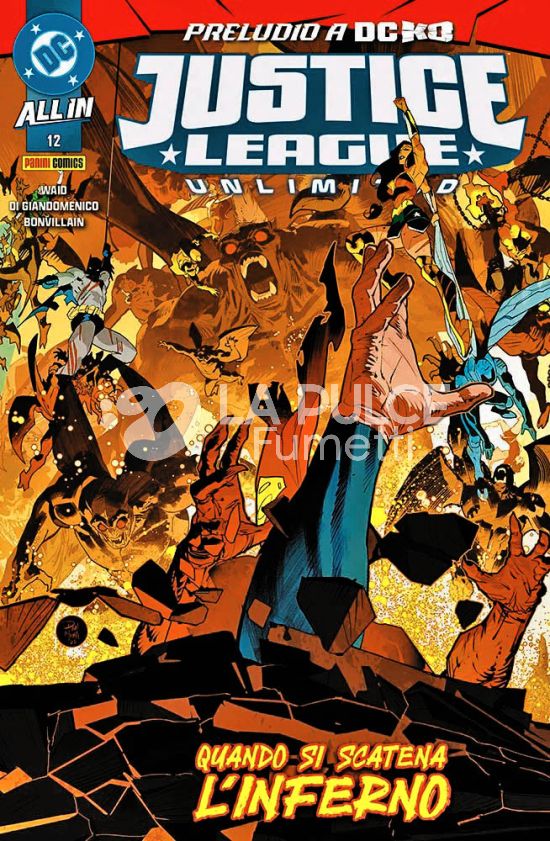 JUSTICE LEAGUE UNLIMITED # 12 - PRELUDIO A DC K.O. - ALL IN