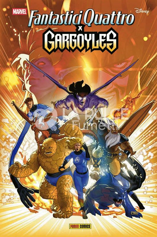 DISNEY AGAINST # 1 - FANTASTICI QUATTRO X GARGOYLES
