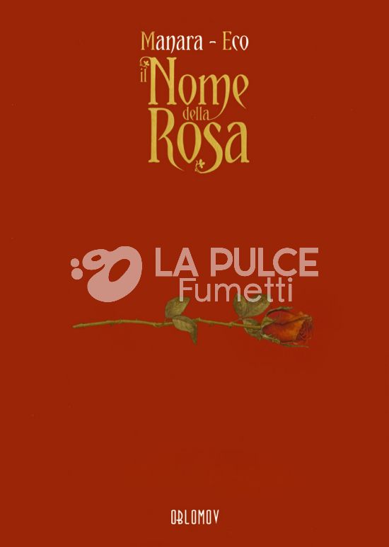 MILO MANARA - IL NOME DELLA ROSA - COFANETTO PIENO - VOLUMI 1 E 2