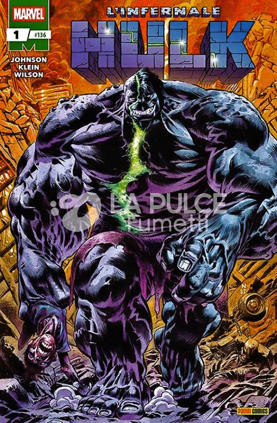 HULK E I DIFENSORI #   136 - L'INFERNALE HULK 1