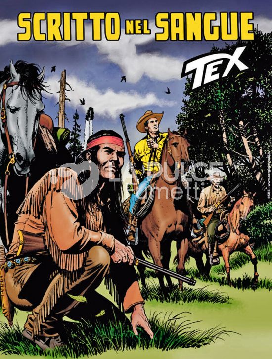 TEX GIGANTE # 786: SCRITTO NEL SANGUE