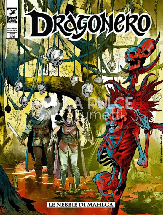 DRAGONERO # 156 - DRAGONERO 6: LE NEBBIE DI MAHLGA