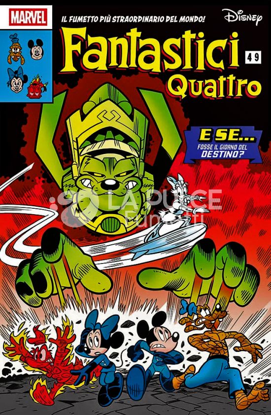 FANTASTICI QUATTRO # 472 - FANTASTICI QUATTRO 3 - VARIANT DISNEY WHAT IF? - UN MONDO SOTTO DESTINO