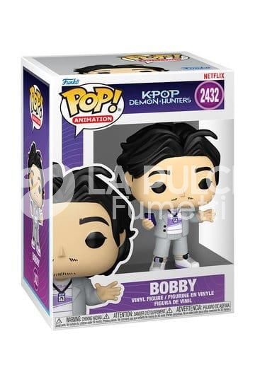 K-POP DEMON HUNTERS: BOBBY - VINYL FIGURE #  2432 - POP FUNKO ANIMATION