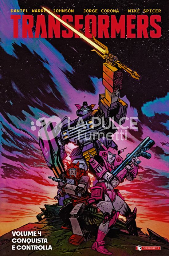ENERGON UNIVERSE - TRANSFORMERS # 4: CONQUISTA E CONTROLLA - VARIANT FUMETTERIA