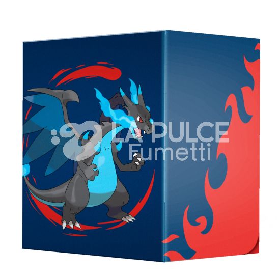 PORTA MAZZO - POKEMON 100+ DECK BOX - MEGA CHARIZARD X