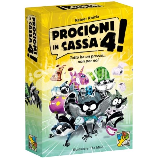 PROCIONI IN CASSA 4!