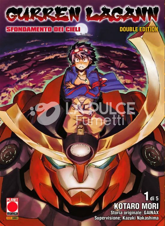GURREN LAGANN - SFONDAMENTO DEI CIELI DOUBLE EDITION # 1