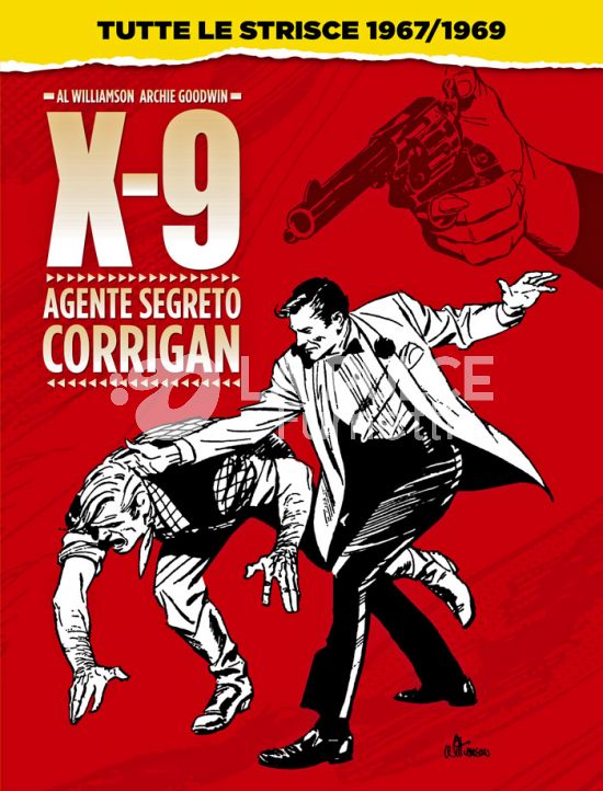 COSMO SERIE GIALLA #   159 - AGENTE SEGRETO X-9 - CORRIGAN 1967/1969