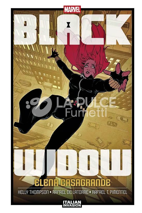 MARVEL ITALIAN INVASION - BLACK WIDOW DI ELENA CASAGRANDE