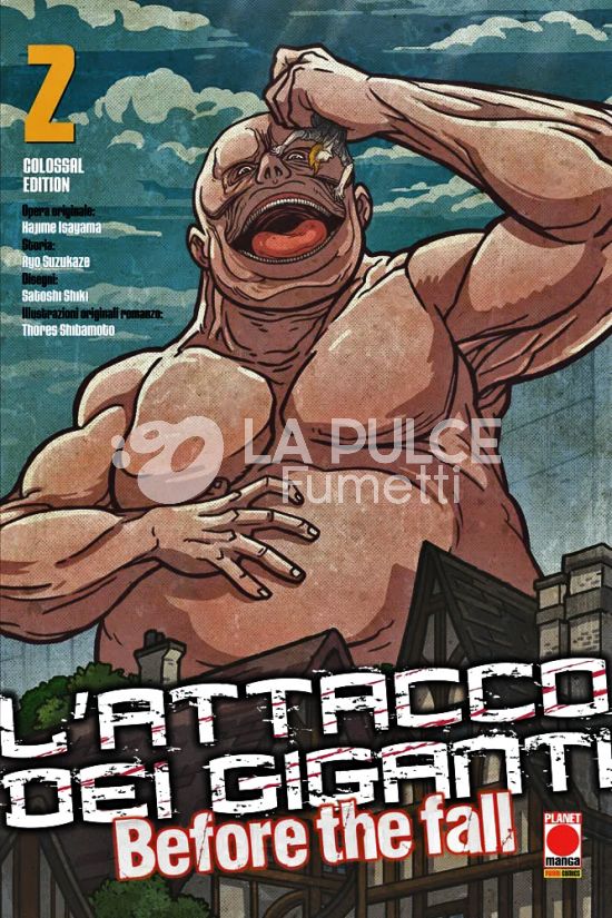 L'ATTACCO DEI GIGANTI - BEFORE THE FALL COLOSSAL EDITION # 2