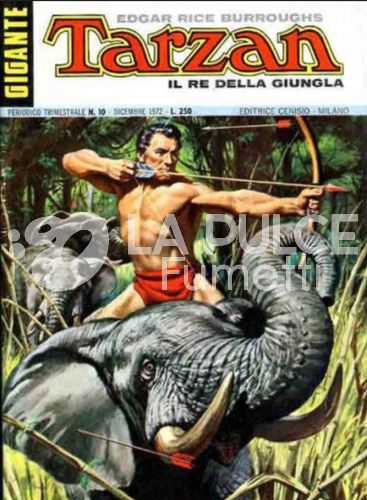 TARZAN GIGANTE PRIMA SERIE #    10