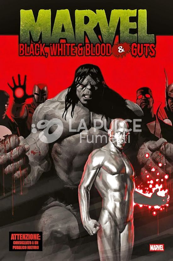 MARVEL GIANTS - MARVEL: BLACK, WHITE & BLOOD & GUTS