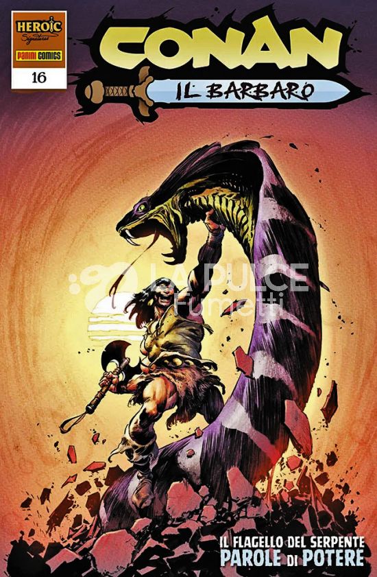CONAN IL BARBARO # 34 - CONAN IL BARBARO 16