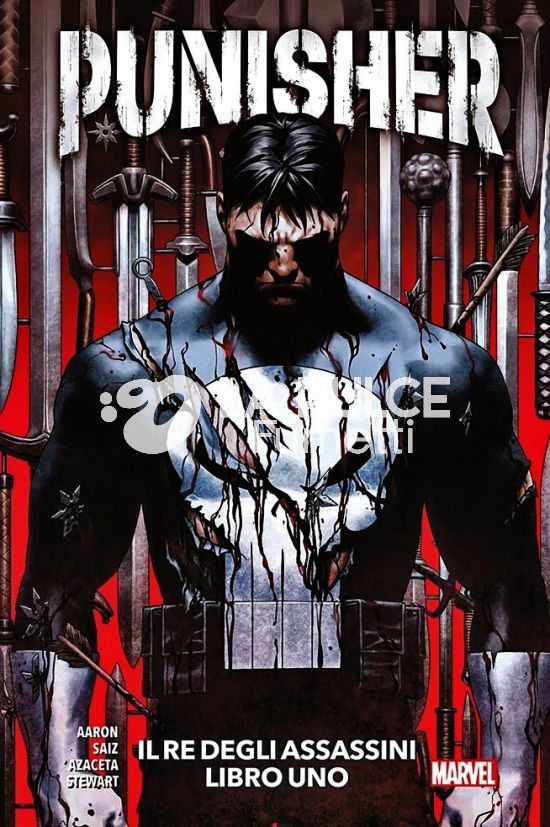 MARVEL COLLECTION - PUNISHER: IL RE DEGLI ASSASSINI 1/2 COMPLETA NUOVI