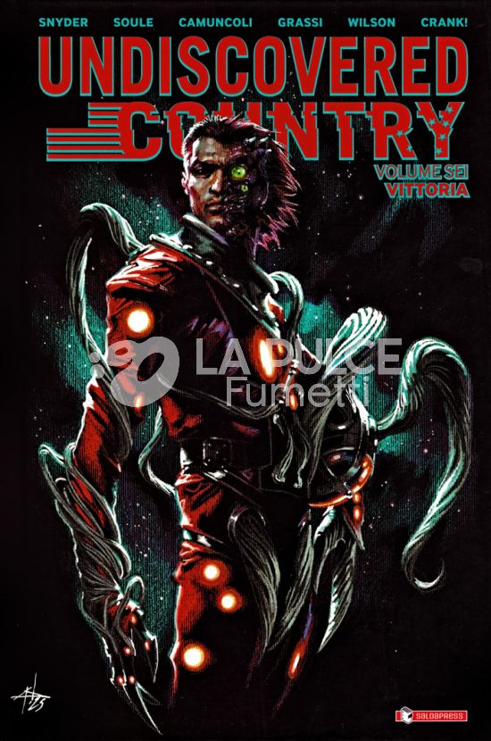 UNDISCOVERED COUNTRY #     6: VITTORIA - VARIANT COVER