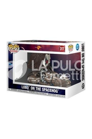 SUPERGIRL - LOBO ON SPACEHOG VINYL FIGURE #   317 - POP RIDES FUNKO