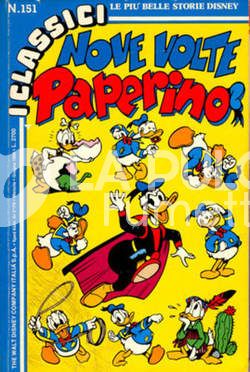 CLASSICI DISNEY SERIE 2 #   151: NOVE VOLTE PAPERINO