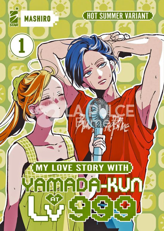 AMICI # 333 - MY LOVE STORY WITH YAMADA-KUN AT LV999 1 - HOT SUMMER VARIANT + VENTAGLIO