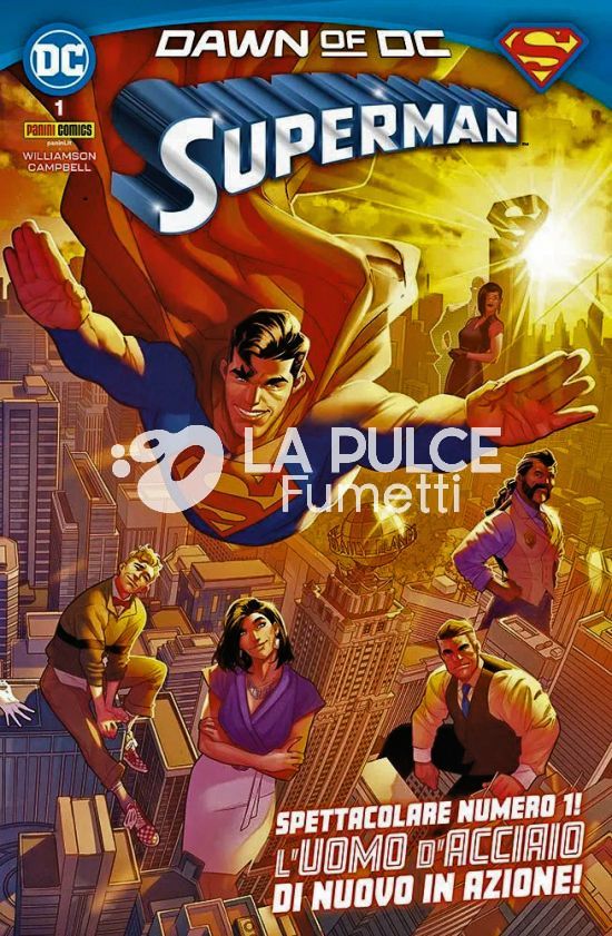 SUPERMAN # 54/57- SUPERMAN 1/4 NUOVI - DAWN OF DC
